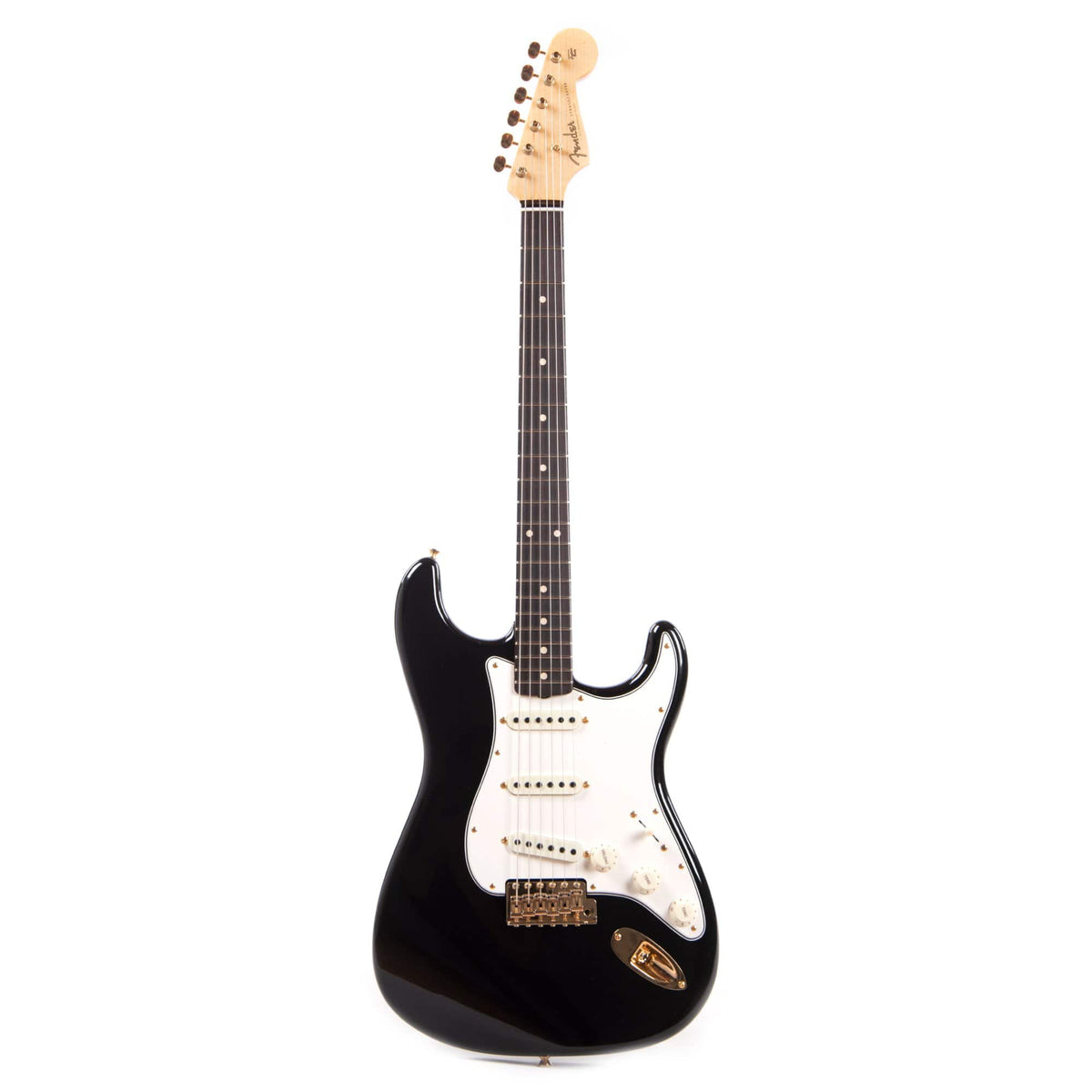 Fender Custom Shop 1960 Stratocaster "Chicago Special" Deluxe Closet Classic Aged Black w/Gold Hardware Electric Guitars / Solid Body
