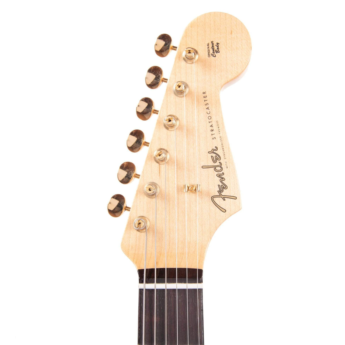 Fender Custom Shop 1960 Stratocaster "Chicago Special" Deluxe Closet Classic Aged Black w/Gold Hardware Electric Guitars / Solid Body
