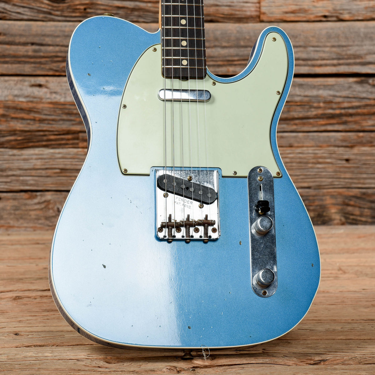 Fender Custom Shop 1960 Telecaster Custom Journeyman Relic Lake Placid Blue 2020 Electric Guitars / Solid Body