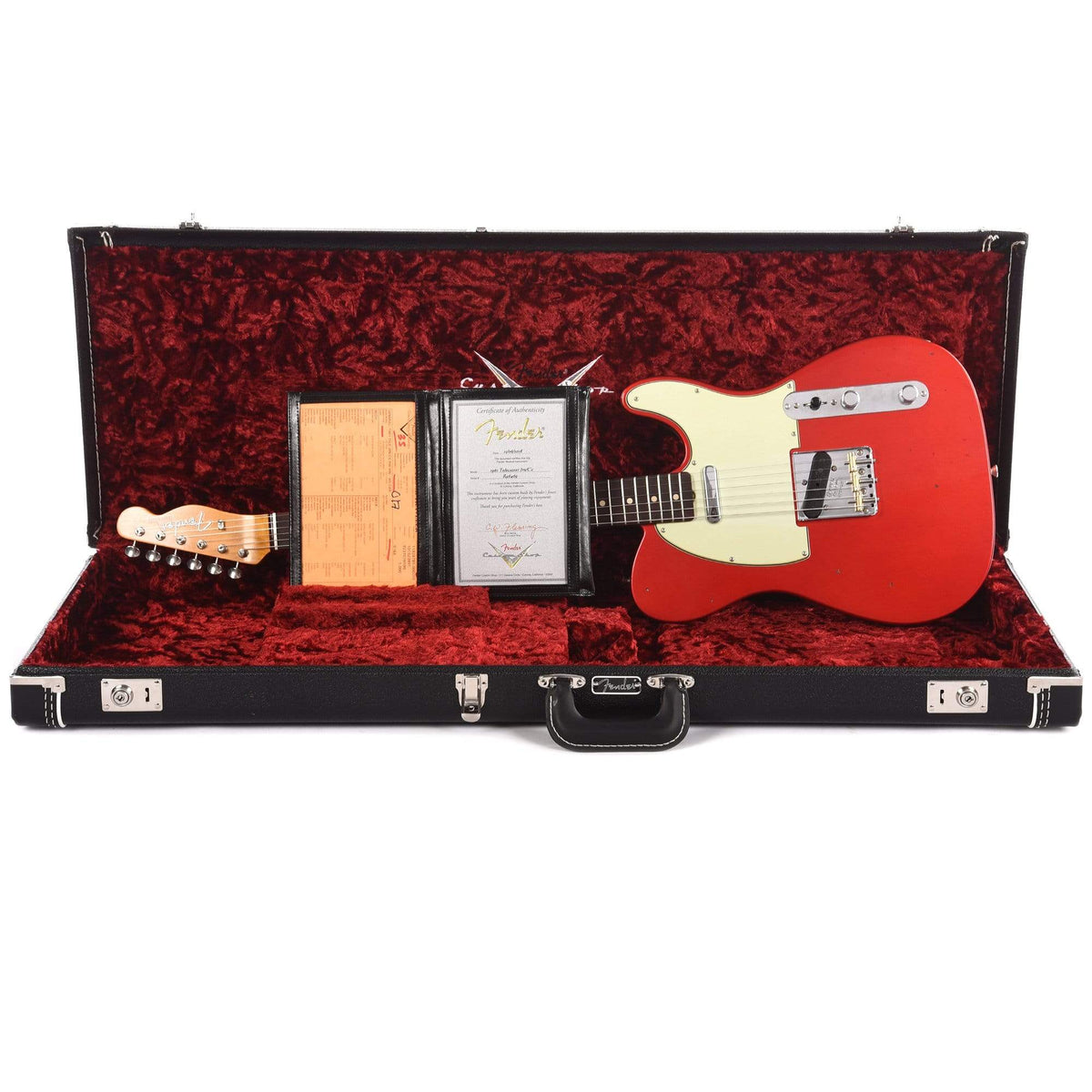 Fender Custom Shop 1961 Telecaster "Chicago Special" Journeyman Relic Aged Candy Apple Red Electric Guitars / Solid Body
