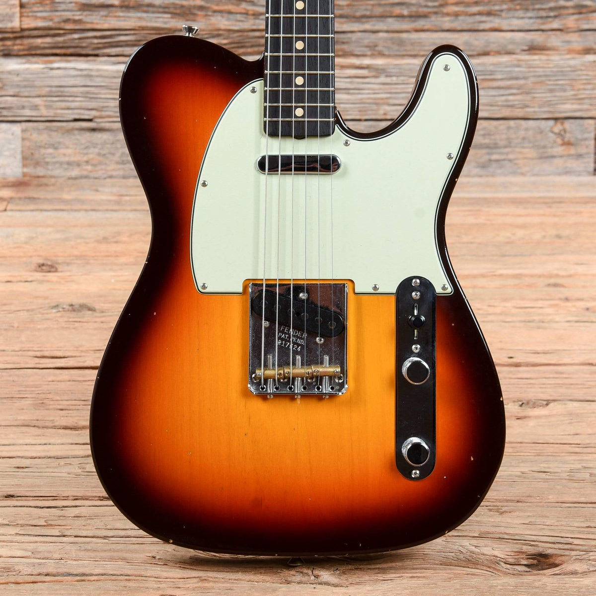 Fender Custom Shop 1961 Telecaster "Chicago Special" Journeyman Relic Aged Chocolate 3-Tone Sunburst 2019 Electric Guitars / Solid Body