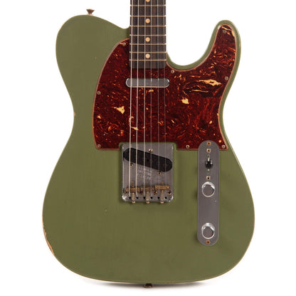 Fender Custom Shop 1961 Telecaster "Chicago Special" Relic Olive Drab w/Tortoise Pickguard Electric Guitars / Solid Body