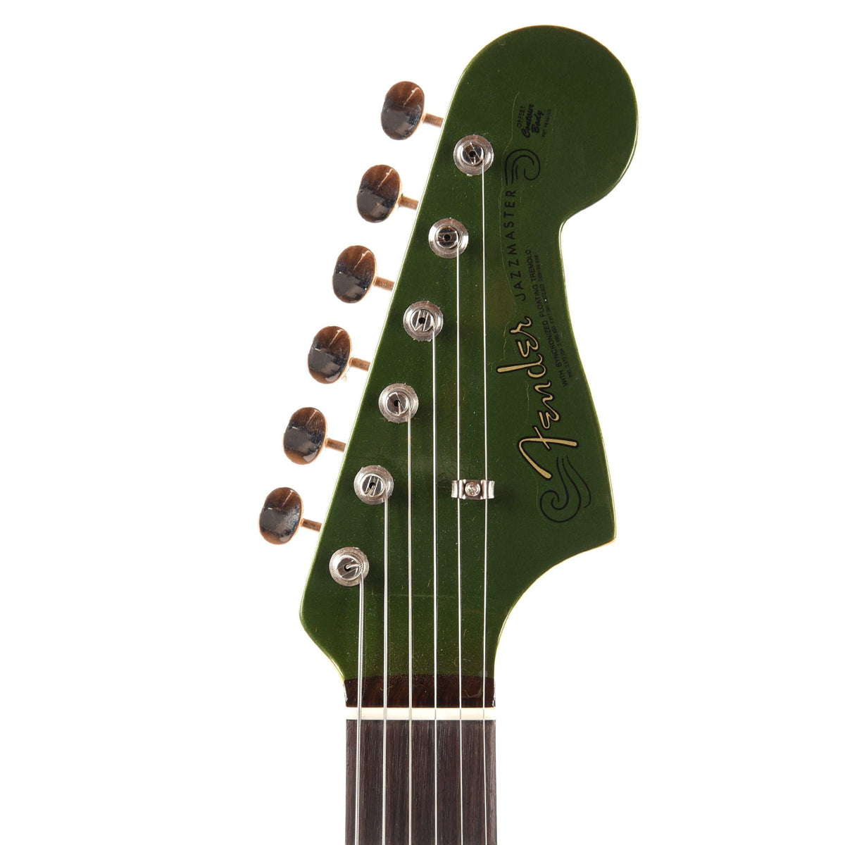 Fender Custom Shop 1962 Jazzmaster "Chicago Special" Deluxe Closet Classic Aged Cadillac Green Electric Guitars / Solid Body