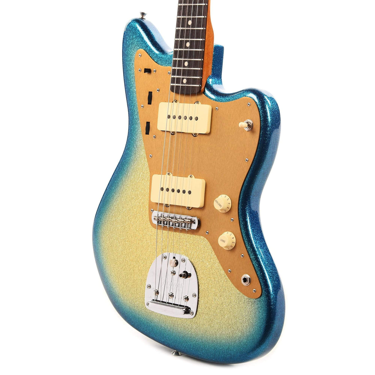 Fender Custom Shop 1962 Jazzmaster "Chicago Special" Deluxe Closet Classic Aged Surf Burst Sparkle w/Roasted Maple Neck Electric Guitars / Solid Body