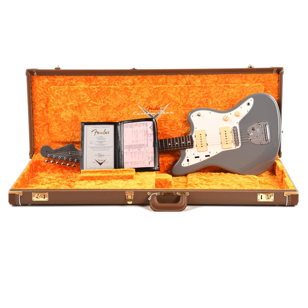 Fender Custom Shop 1962 Jazzmaster "Chicago Special" Deluxe Closet Classic Cielo Grey Electric Guitars / Solid Body