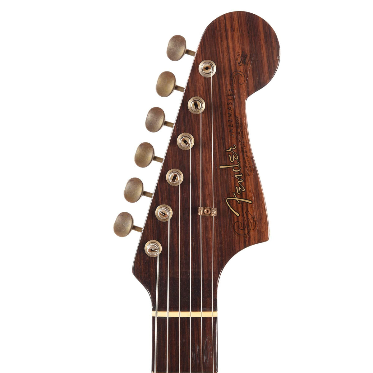 Fender Custom Shop 1962 Jazzmaster "Chicago Special" Journeyman Aged Black w/Rosewood Neck Electric Guitars / Solid Body
