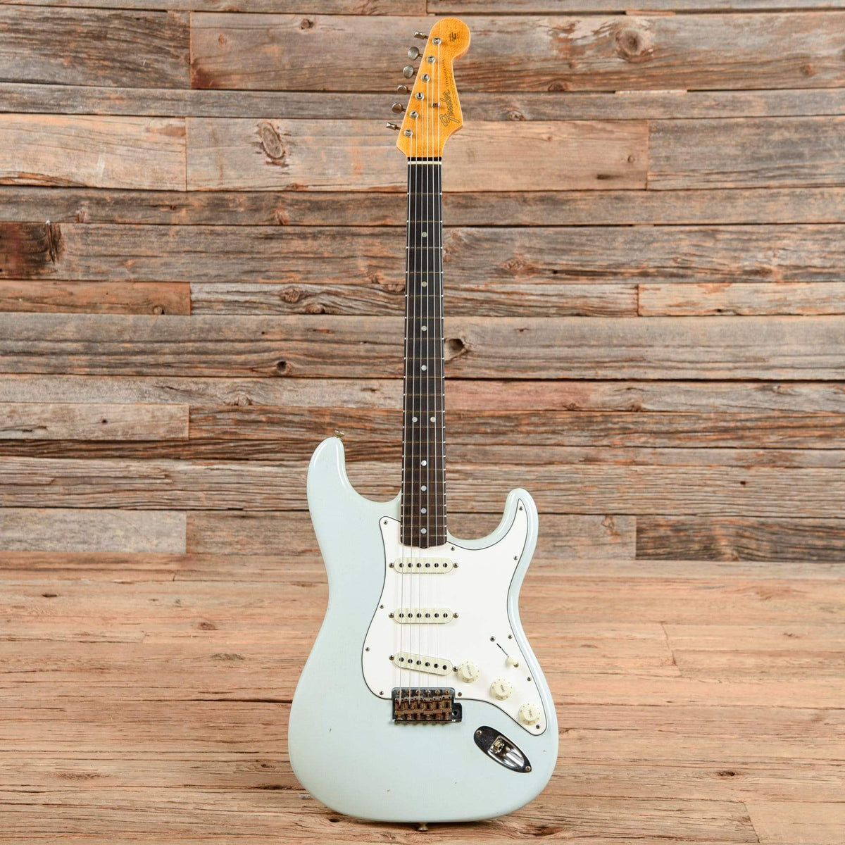Fender Custom Shop 1964 Stratocaster Journeyman Relic Super Faded Sonic Blue 2020 Electric Guitars / Solid Body