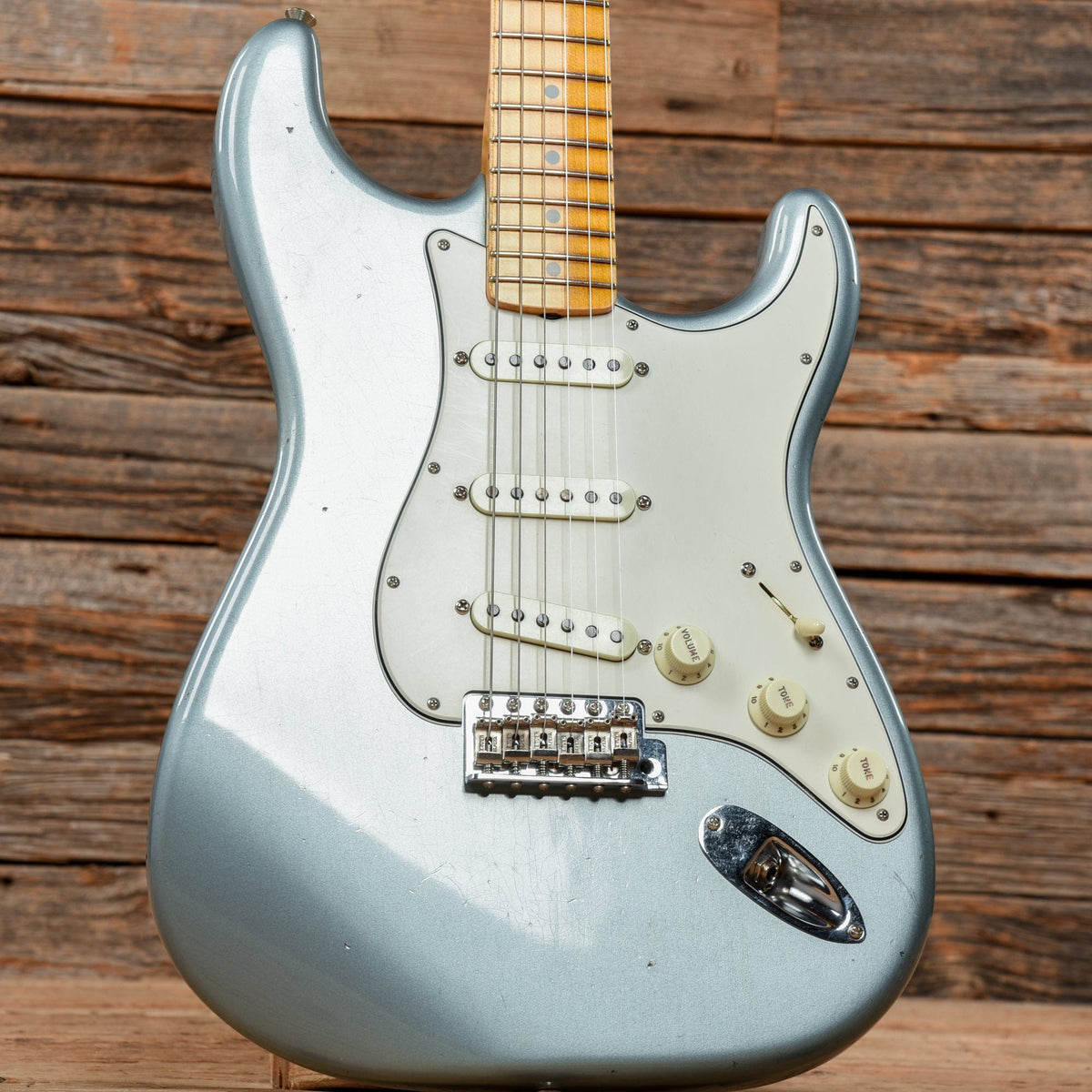 Fender Custom Shop '65 Stratocaster Journeyman Relic Faded Aged Ice Blue Metallic 2019 Electric Guitars / Solid Body