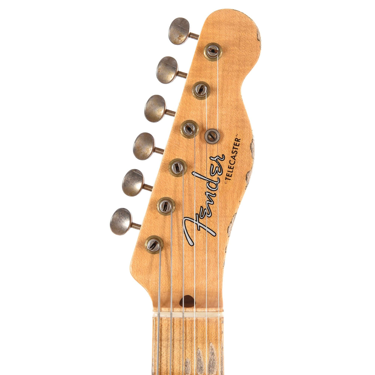 Fender Custom Shop Limited Edition '51 Telecaster Super Heavy Relic Aged Nocaster Blonde Electric Guitars / Solid Body