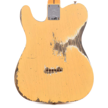 Fender Custom Shop Limited Edition 70th Anniversary Broadcaster Heavy Relic Aged Nocaster Blonde Electric Guitars / Solid Body