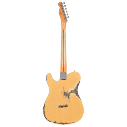 Fender Custom Shop Limited Edition 70th Anniversary Broadcaster Heavy Relic Aged Nocaster Blonde Electric Guitars / Solid Body