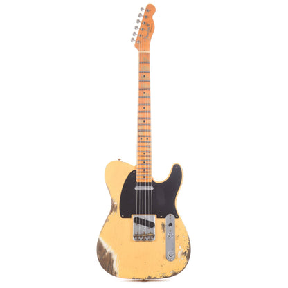 Fender Custom Shop Limited Edition 70th Anniversary Broadcaster Heavy Relic Aged Nocaster Blonde Electric Guitars / Solid Body