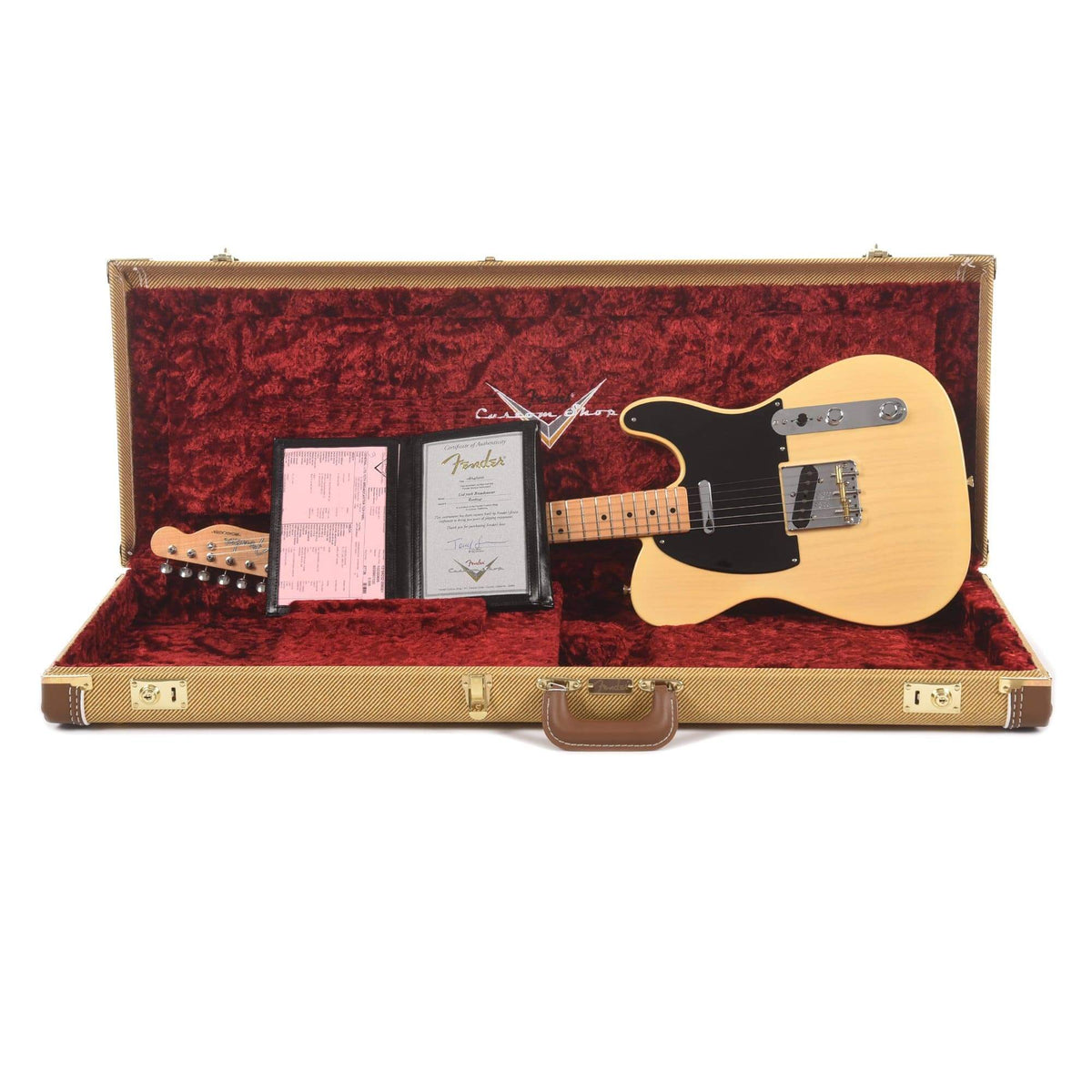 Fender Custom Shop Limited Edition 70th Anniversary Broadcaster Time Capsule Finish Faded Nocaster Blonde Electric Guitars / Solid Body