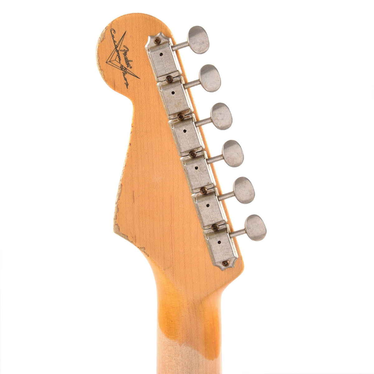 Fender Custom Shop Time Machine 1959 Stratocaster Heavy Relic Aged White Blonde Electric Guitars / Solid Body