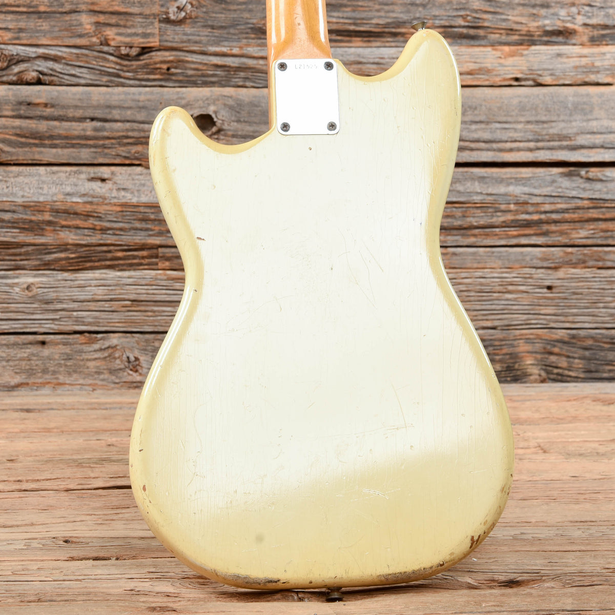 Fender Duo-Sonic 3/4 Olympic White 1960s Electric Guitars / Solid Body