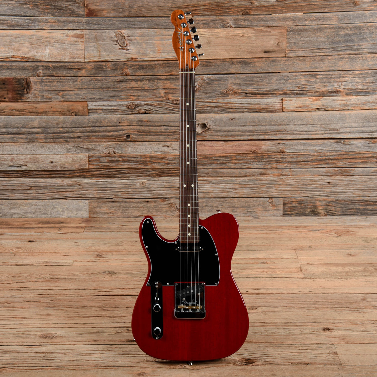 Fender Mod Shop Telecaster Crimson Red Transparent 2020 LEFTY Electric Guitars / Solid Body