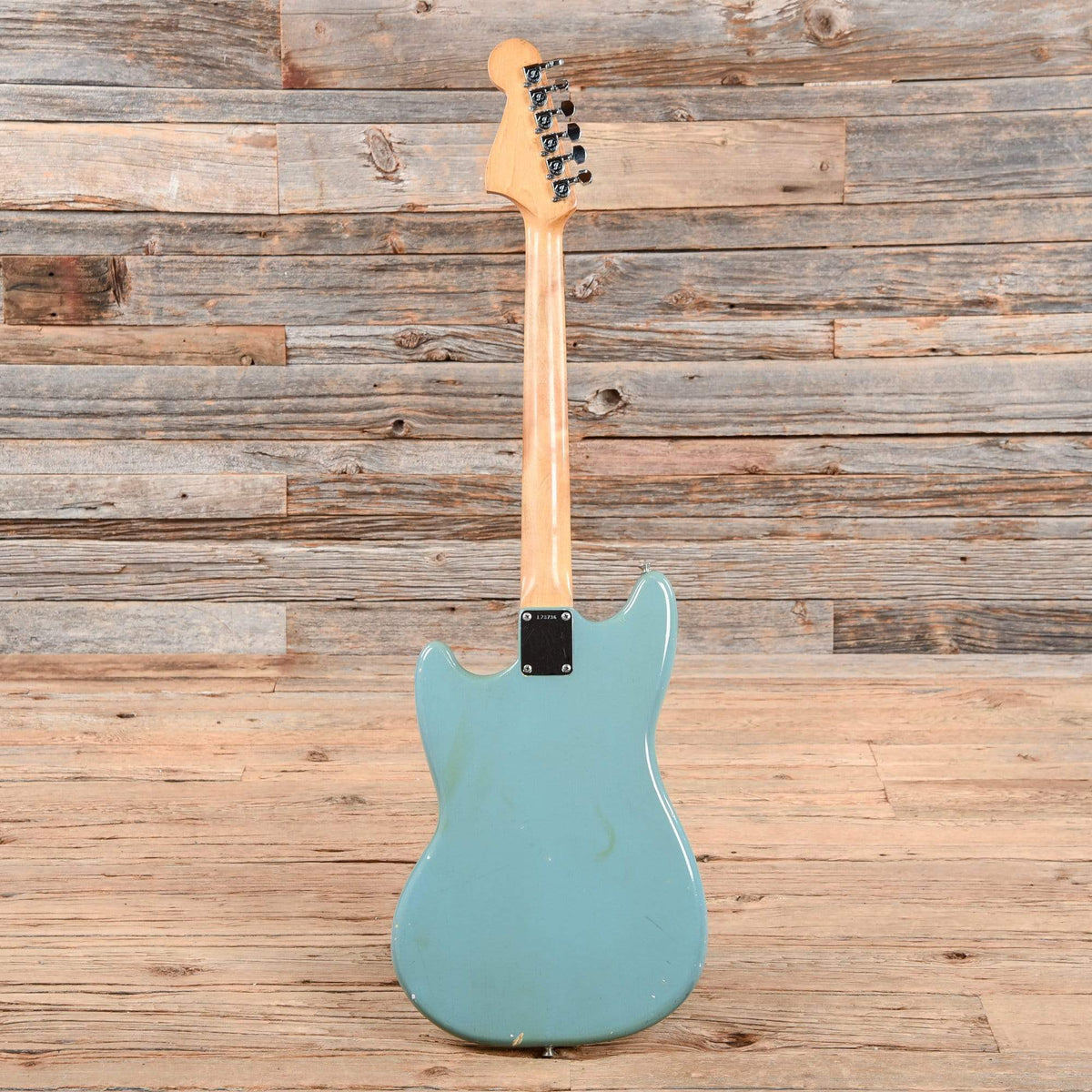Fender Mustang Daphne Blue 1965 Electric Guitars / Solid Body