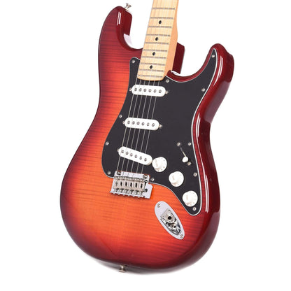 Fender Player Stratocaster Plus Top Aged Cherry Burst Electric Guitars / Solid Body
