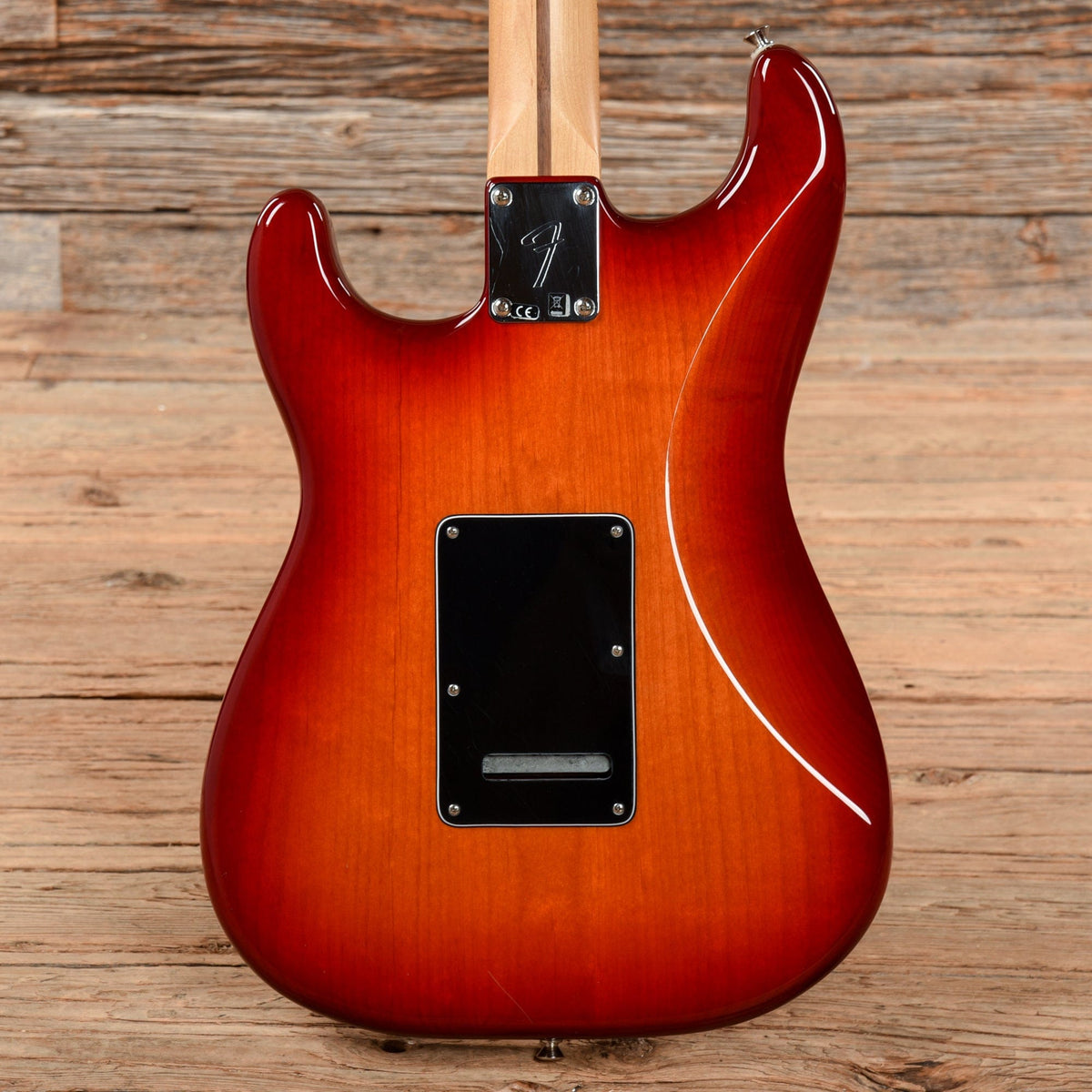Fender Player Stratocaster Plus Top Aged Cherry Burst 2019 Electric Guitars / Solid Body