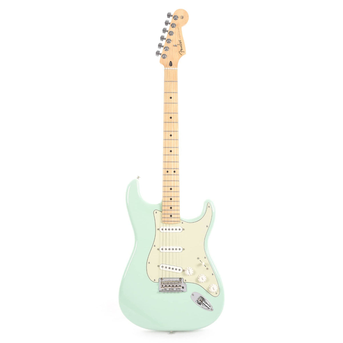 Fender Player Stratocaster Surf Green w/3-Ply Mint Pickguard Electric Guitars / Solid Body