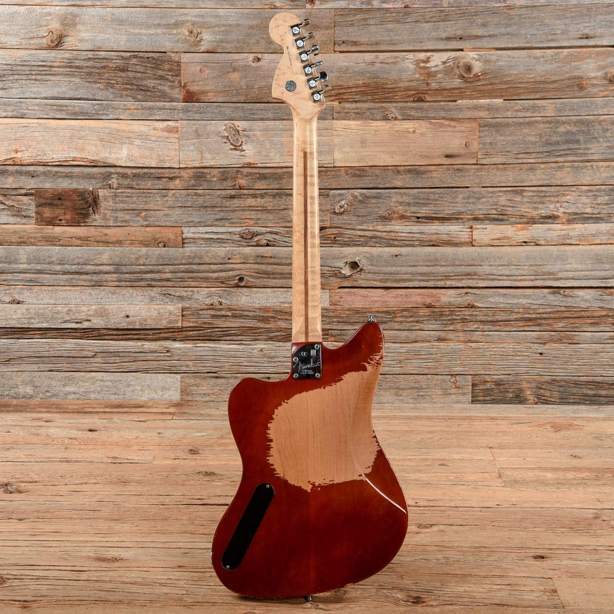 Fender Select Carved Maple Top Jazzmaster HH Cayenne Burst 2013 Electric Guitars / Solid Body