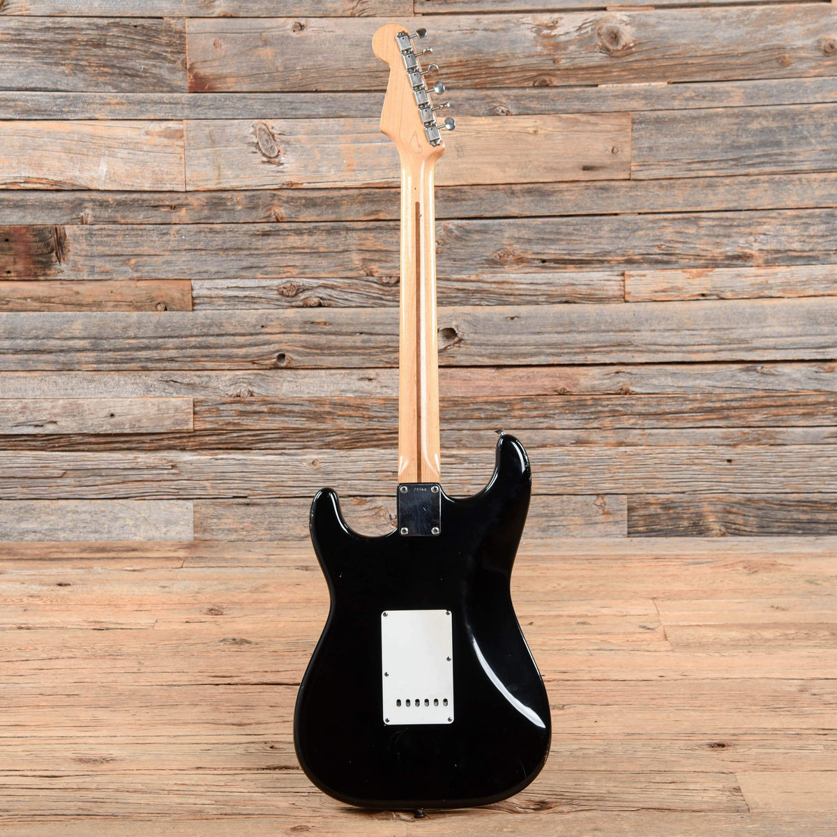 Fender Stratocaster Black Refin 1958 Electric Guitars / Solid Body