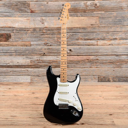 Fender Stratocaster Black Refin 1958 Electric Guitars / Solid Body