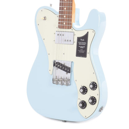 Fender Vintera '70s Telecaster Custom Sonic Blue Electric Guitars / Solid Body