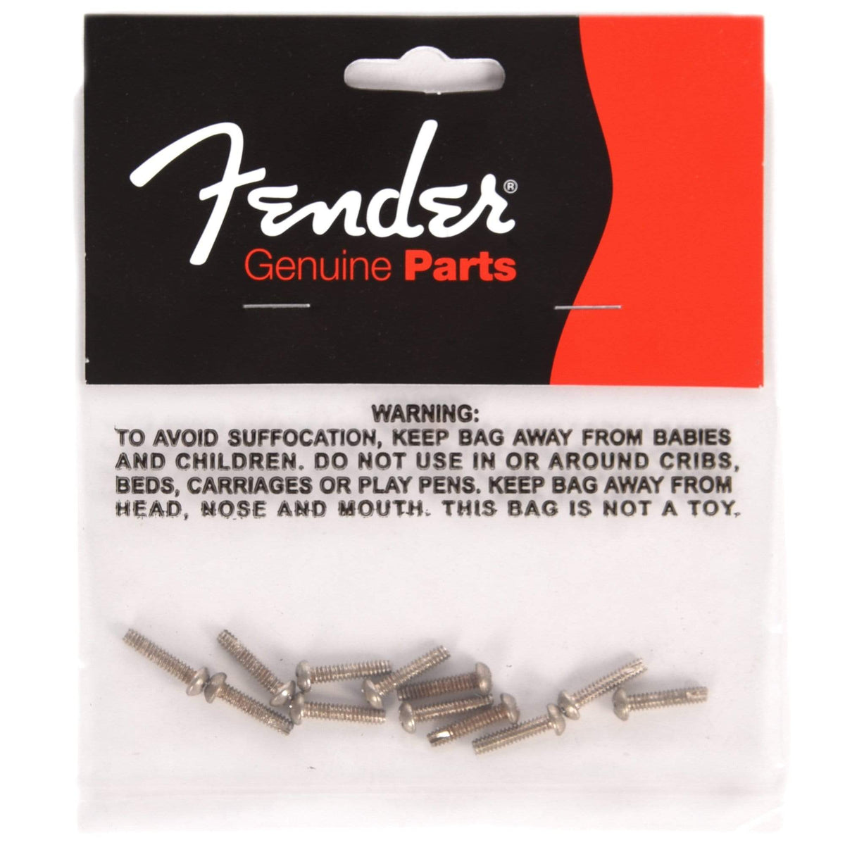 Fender Road Worn Pickup and Selector Switch Screws 12-Pack Parts / Knobs