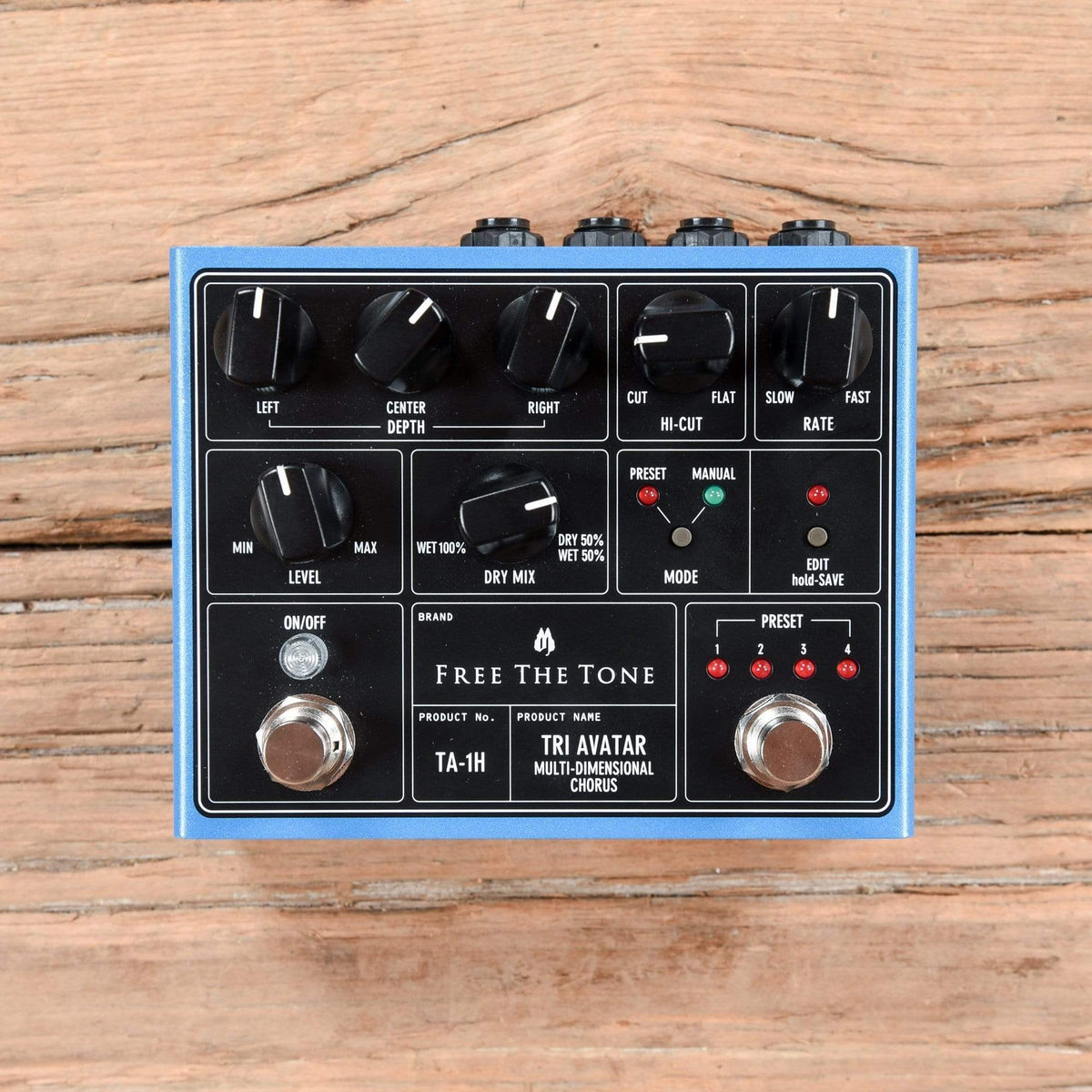 Free the Tone Tri Avatar TA-1H Chorus Effects and Pedals / Chorus and Vibrato