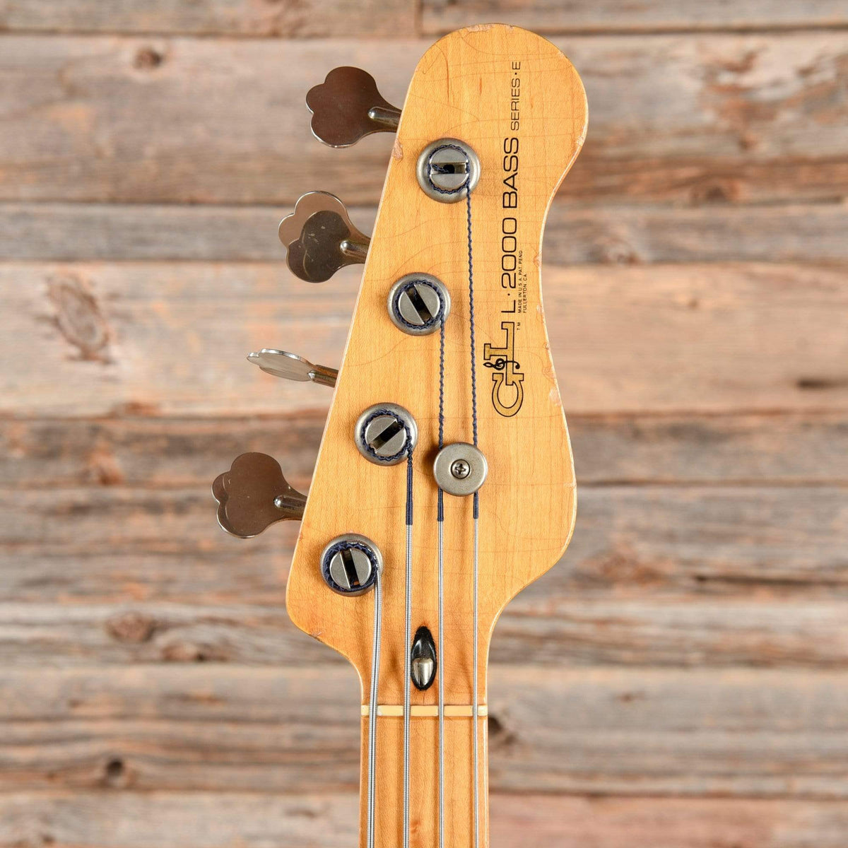 G&L L-2000E Black 1981 Bass Guitars / 4-String