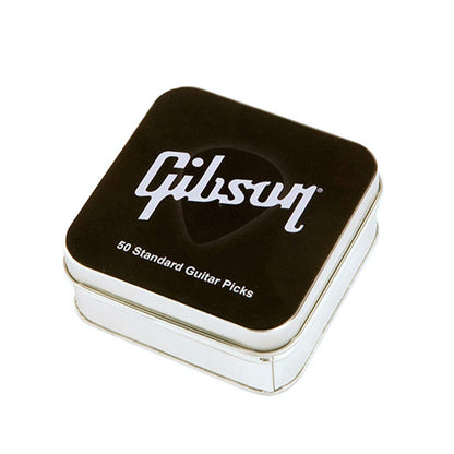 Gibson Gear Pick Tin/Pack of 50 Heavy Accessories / Picks