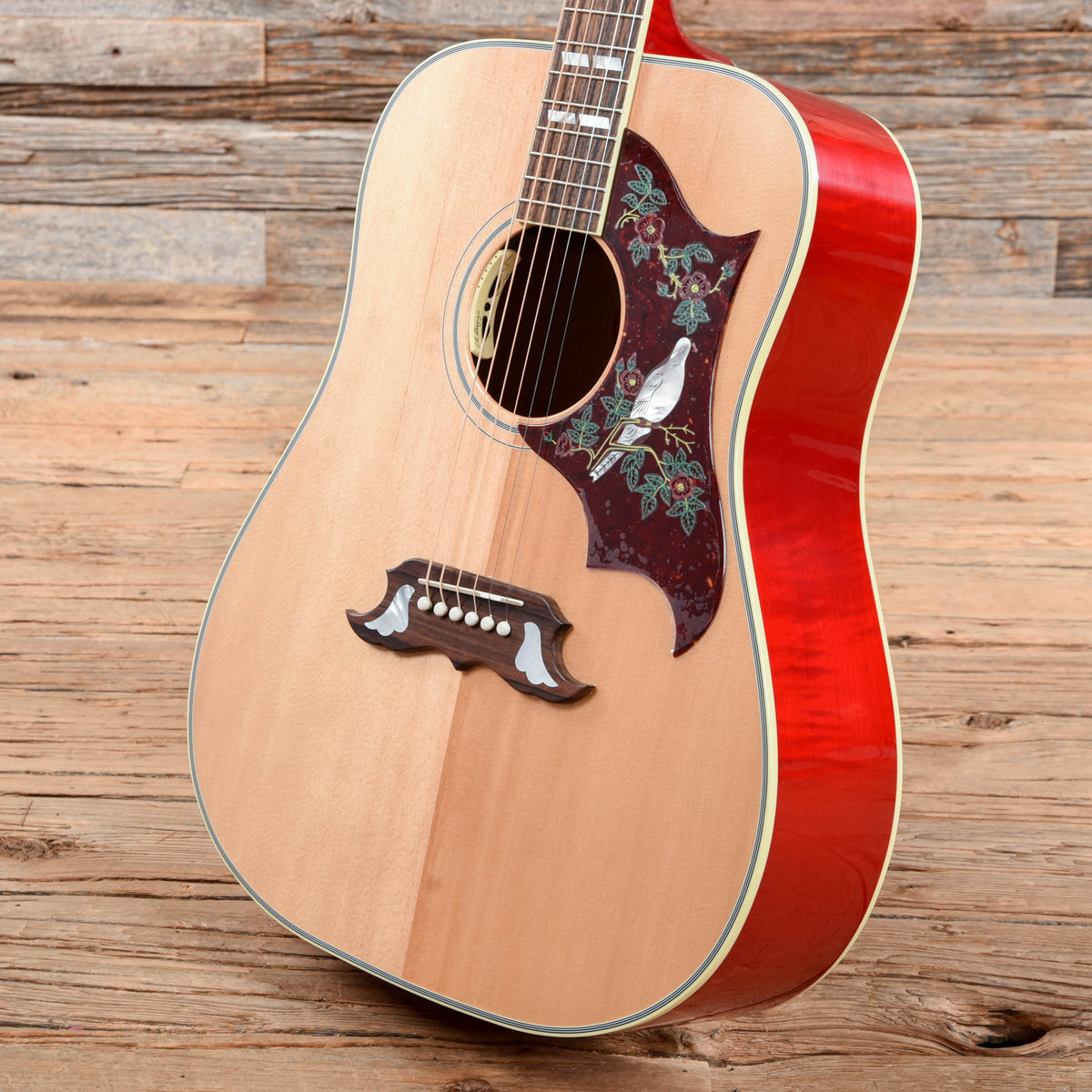 Gibson Montana Dove Natural Top/Antique Cherry Back VOS Limited Edition w/LR Baggs Anthem Acoustic Guitars / Dreadnought
