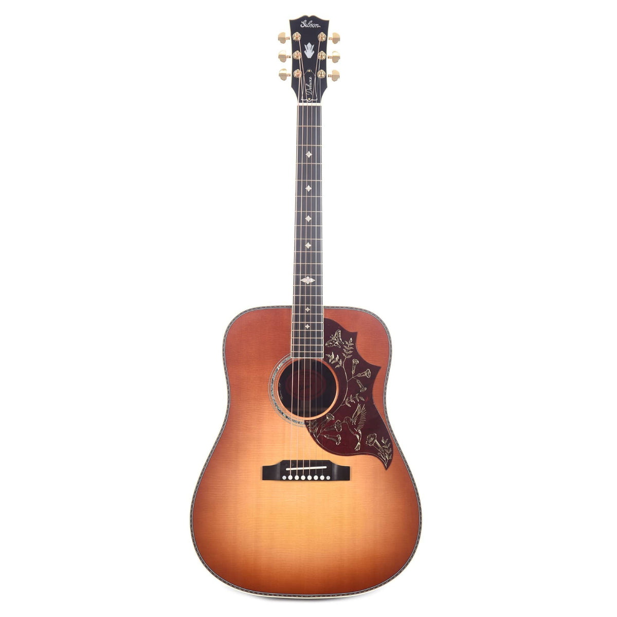 Gibson Montana Hummingbird Deluxe Rosewood Burst Acoustic Guitars / Dreadnought