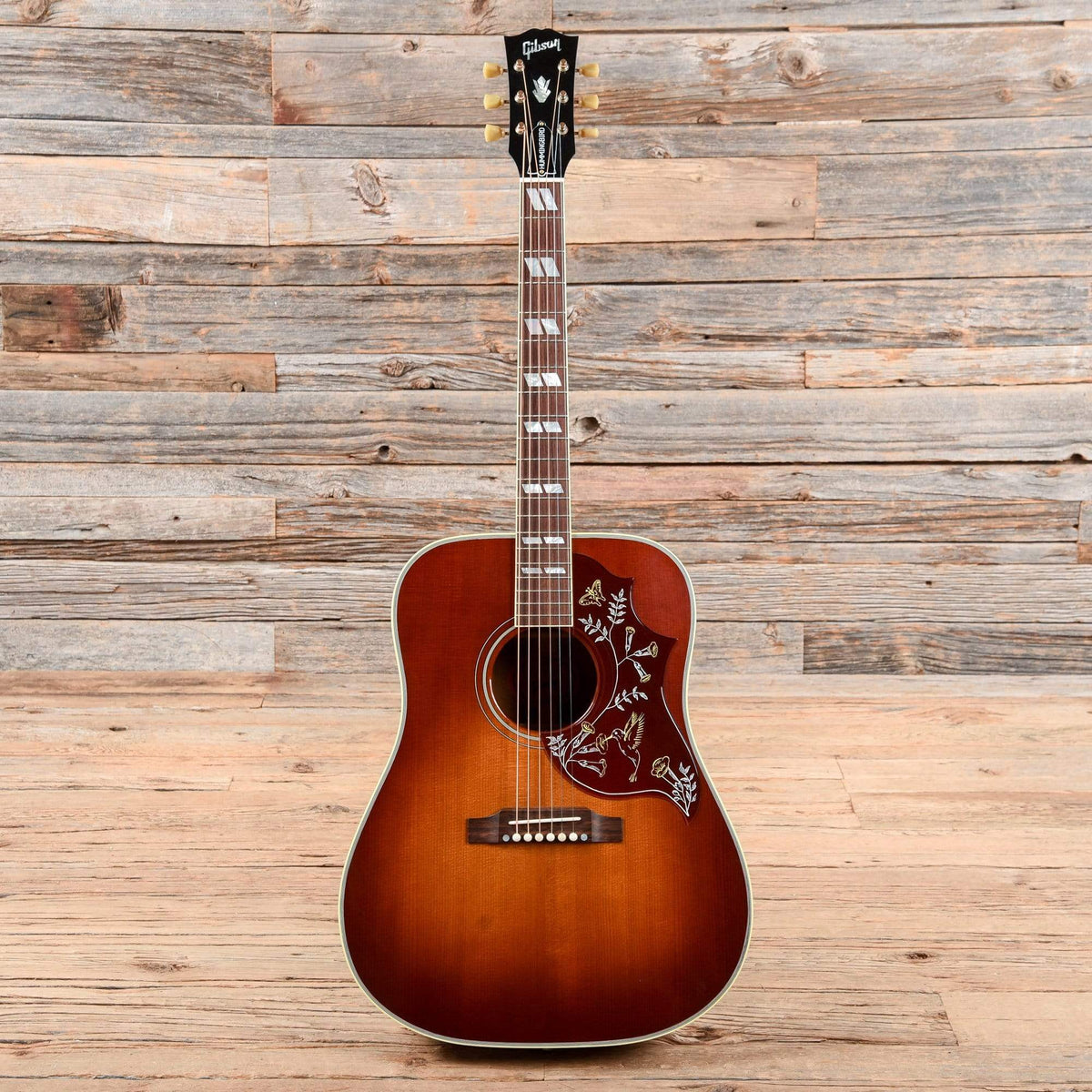 Gibson Montana Hummingbird Vintage Heritage Cherry Sunburst 2019 Acoustic Guitars / Dreadnought
