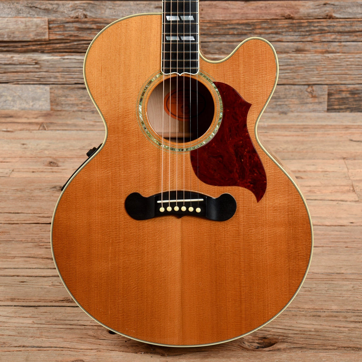Gibson Montana J-185 EC Antique Natural 2003 Acoustic Guitars / Jumbo