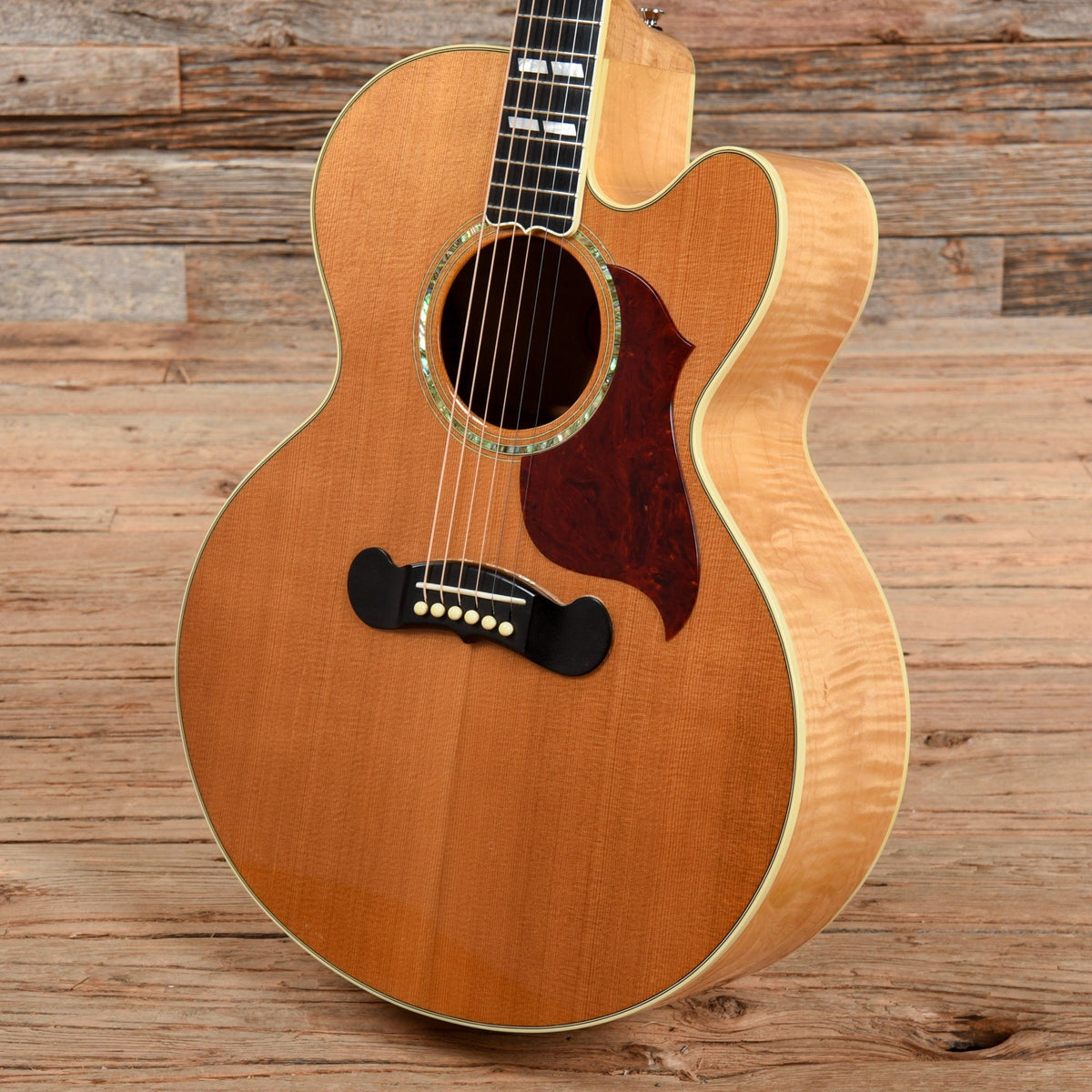 Gibson Montana J-185 EC Antique Natural 2003 Acoustic Guitars / Jumbo