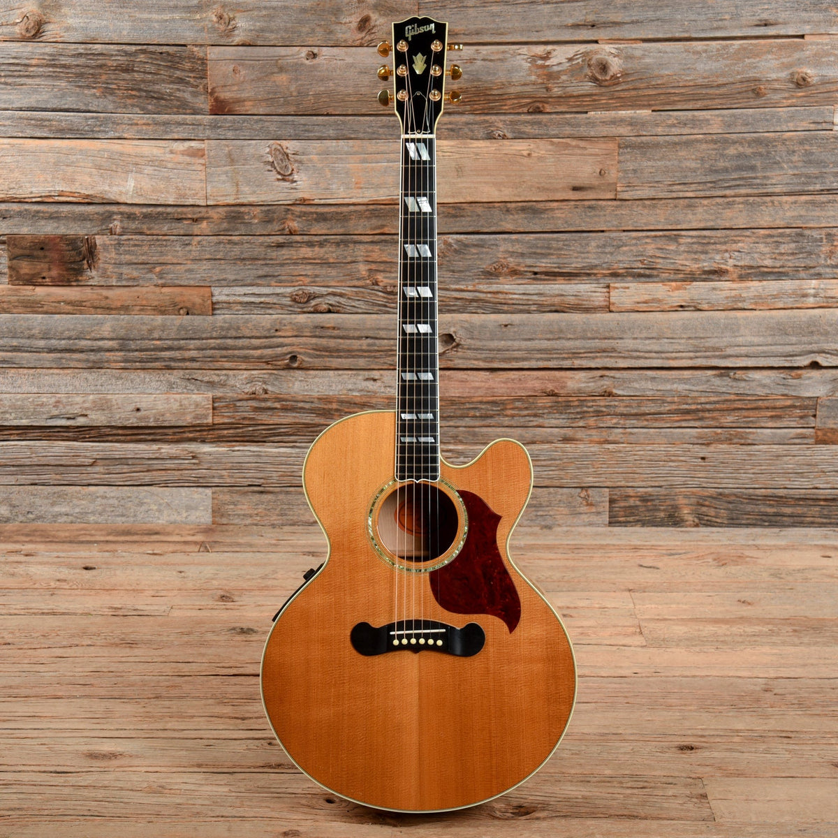 Gibson Montana J-185 EC Antique Natural 2003 Acoustic Guitars / Jumbo