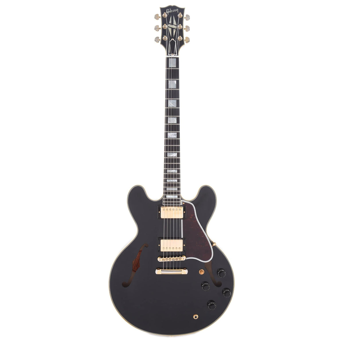 Gibson Custom 1959 ES-355 Reissue Stop Bar Ebony VOS Electric Guitars / Semi-Hollow