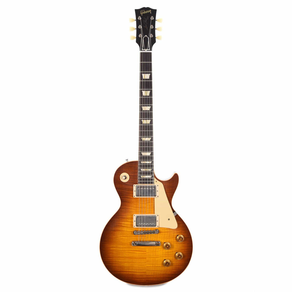Gibson Custom Shop 1958 Les Paul Standard "CME Spec" Amber VOS w/59 Carmelita Neck Electric Guitars / Semi-Hollow