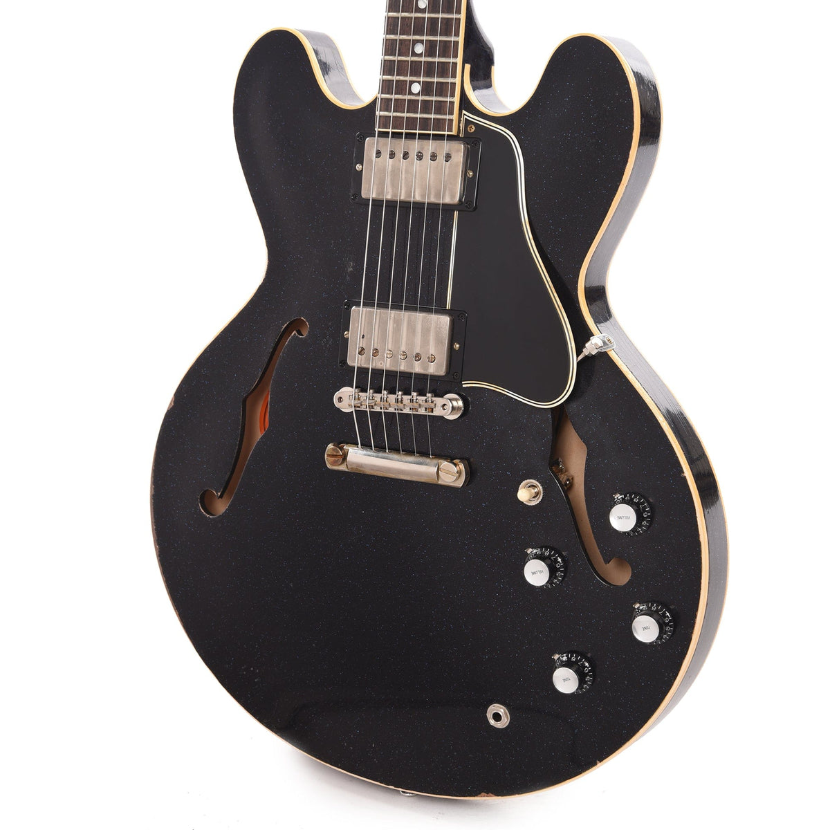 Gibson Custom Shop 1961 ES-335 Reissue "CME Spec" Antique Brunswick Blue Sparkle Murphy Lab Heavy Aged Electric Guitars / Semi-Hollow