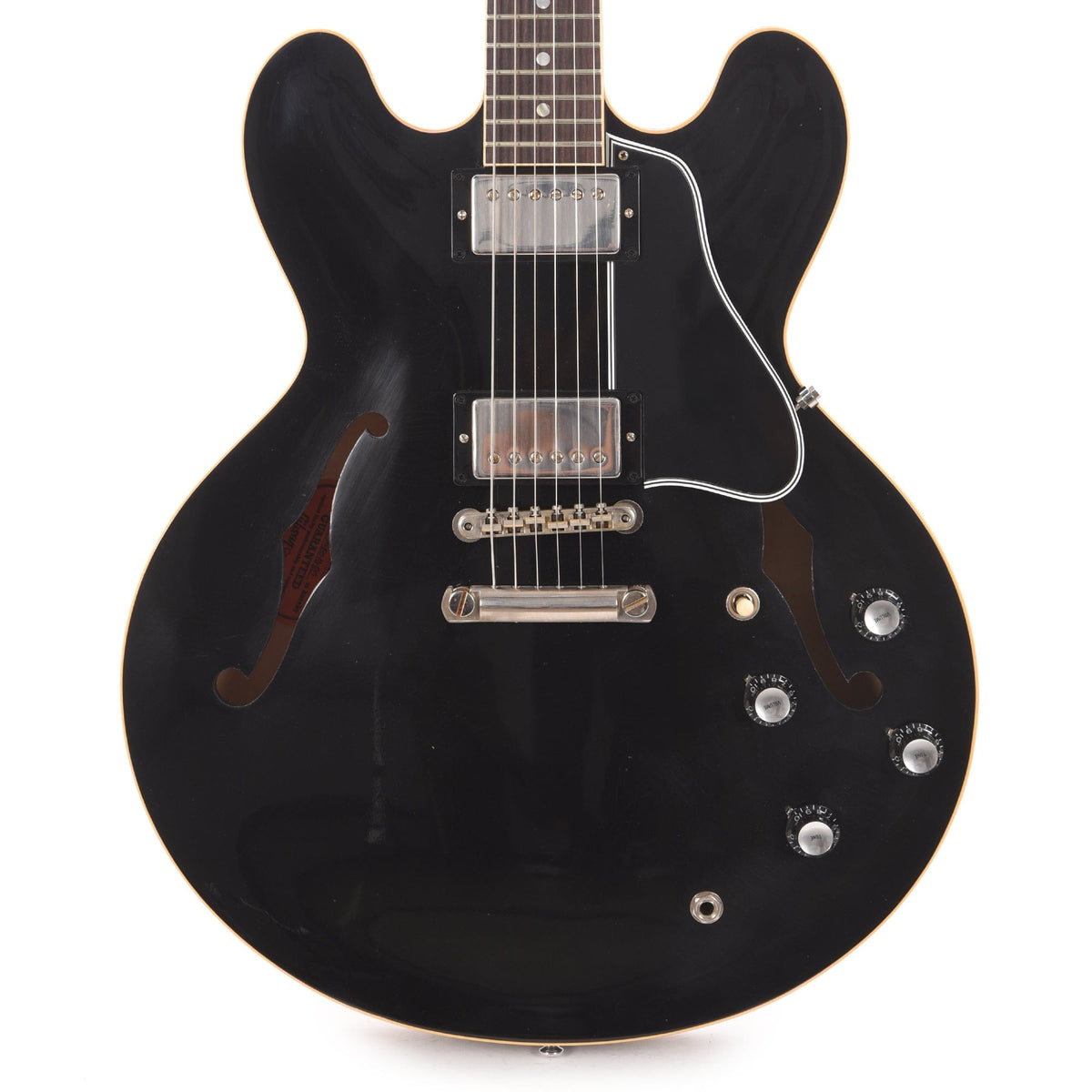 Gibson Custom Shop 1961 ES-335 Reissue "CME Spec" Antique Ebony Murphy Lab Ultra Light Aged Electric Guitars / Semi-Hollow