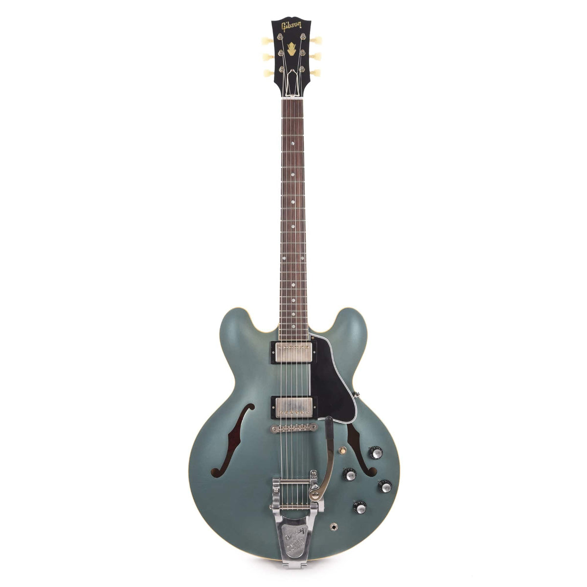 Gibson Custom Shop 1961 ES-335 Reissue "CME Spec" Heavy Antique Pelham Blue Murphy Lab Ultra Light Aged w/Bigsby Electric Guitars / Semi-Hollow