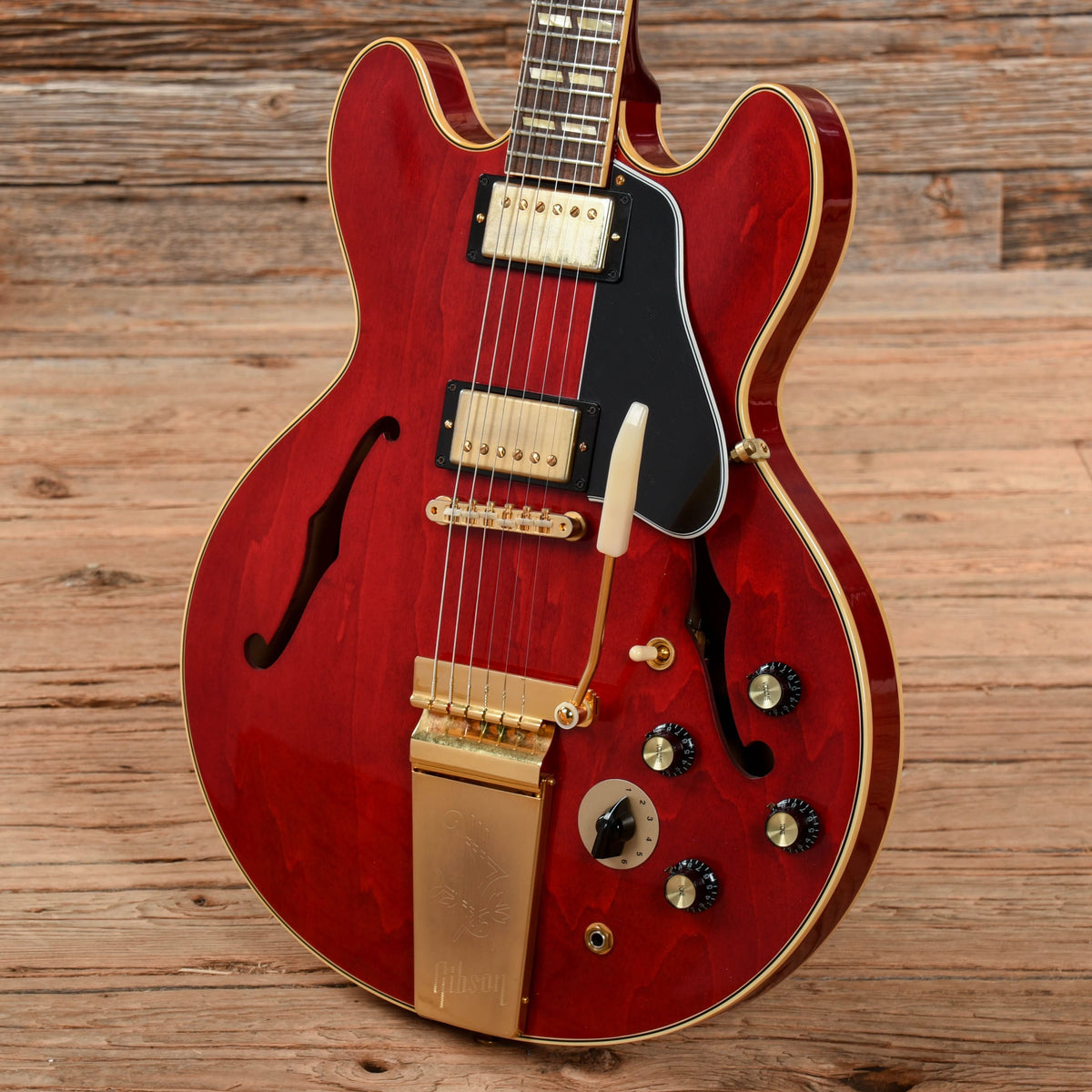 Gibson Memphis '64 ES-345TDC Maestro Sixties Cherry 2016 Electric Guitars / Semi-Hollow