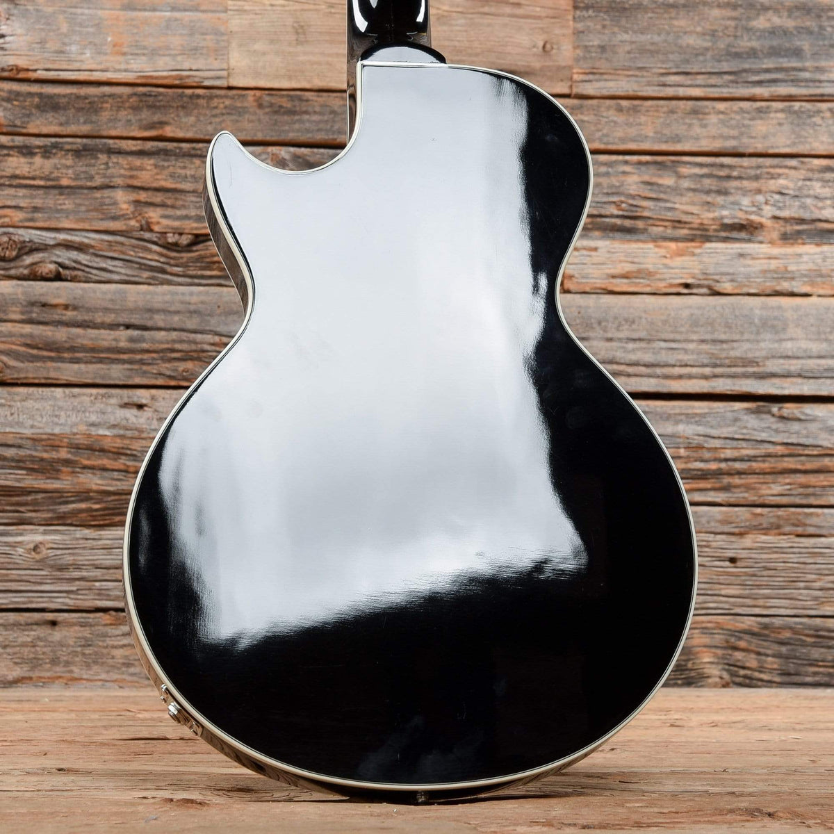 Gibson Memphis ES-Les Paul Black 2015 Electric Guitars / Semi-Hollow