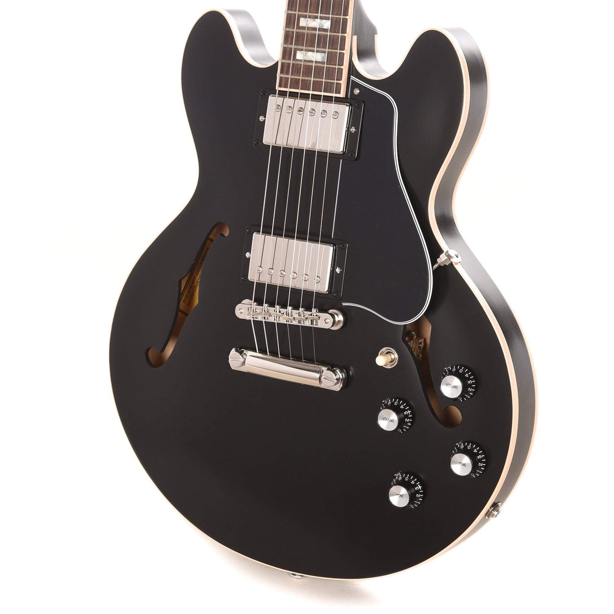 Gibson USA ES-339 Satin Ebony Electric Guitars / Semi-Hollow