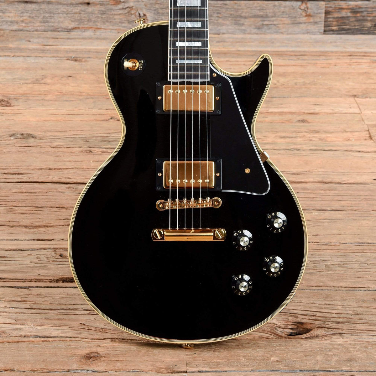 Gibson CS 1968 Les Paul Custom Reissue Black Gloss 2019 Electric Guitars / Solid Body