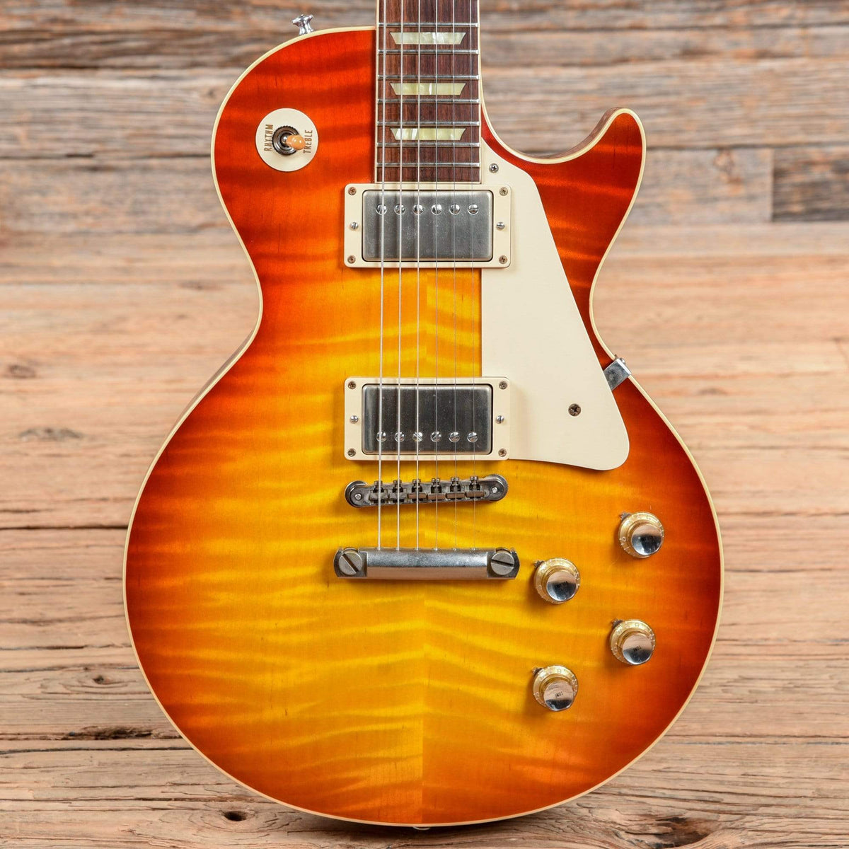 Gibson Custom 1960 Les Paul Standard Sunburst 2014 Electric Guitars / Solid Body