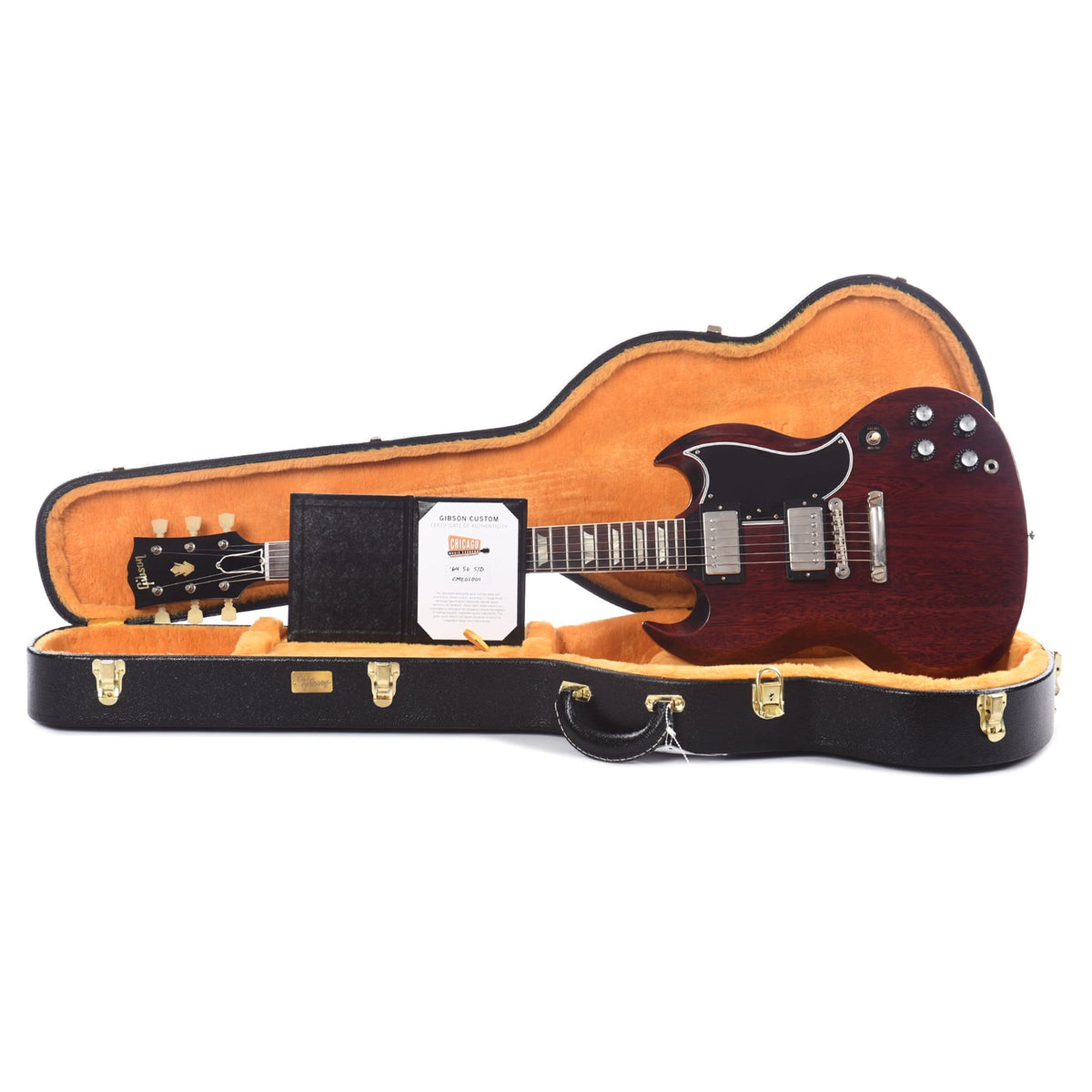 Gibson Custom 1964 SG Standard "CME Spec" True Historic Red Aniline Dye VOS Electric Guitars / Solid Body