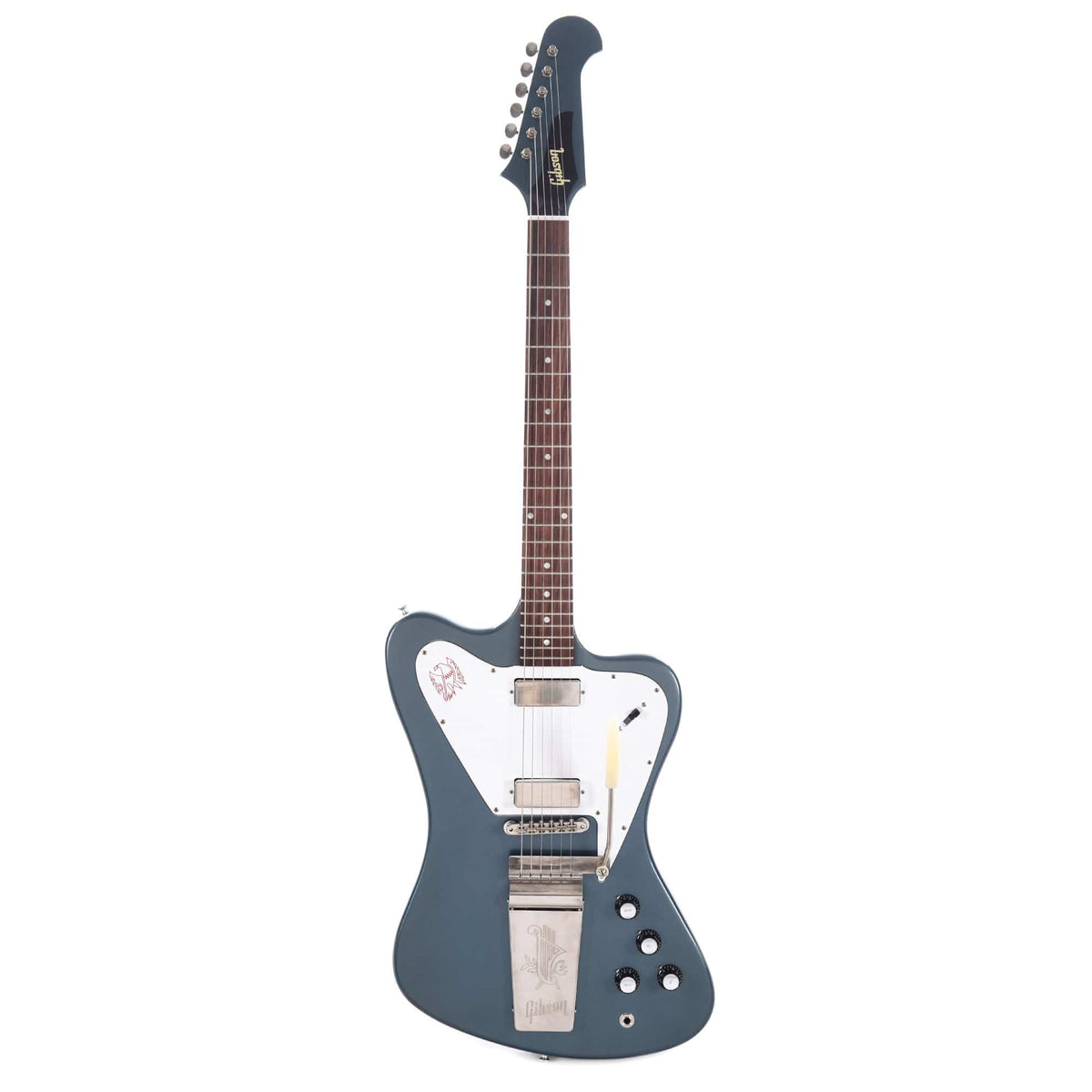 Gibson Custom 1965 Firebird V Non-Reverse Pelham Blue VOS M2M Electric Guitars / Solid Body